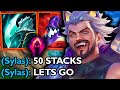 I got 50 dark harvest stacks on sylas and its disgusting