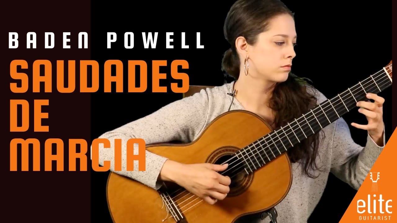 EliteGuitarist.com - Saudades de Marcia Classical Guitar Tutorial & Performance by Ashley Lucero