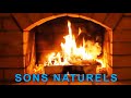 4 heuresfeu de chemine sans musique crpitant avec sons naturels flammes foyer chaleureux