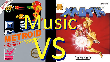 Metroid -Extra- NES US to FDS Japan Music & Sound Comparision