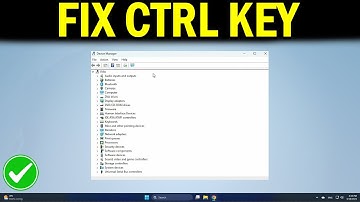 How To Fix CTRL Key is not Working in Windows 11