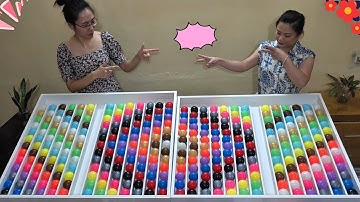 Satisfying ASMR 🎧 | Relaxing Puzzle Game 🧠 | Color Ball Sorting Fun 🌈