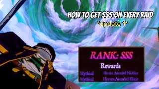 How to get SSS RANK on EVERY RAID | bizarre lineage