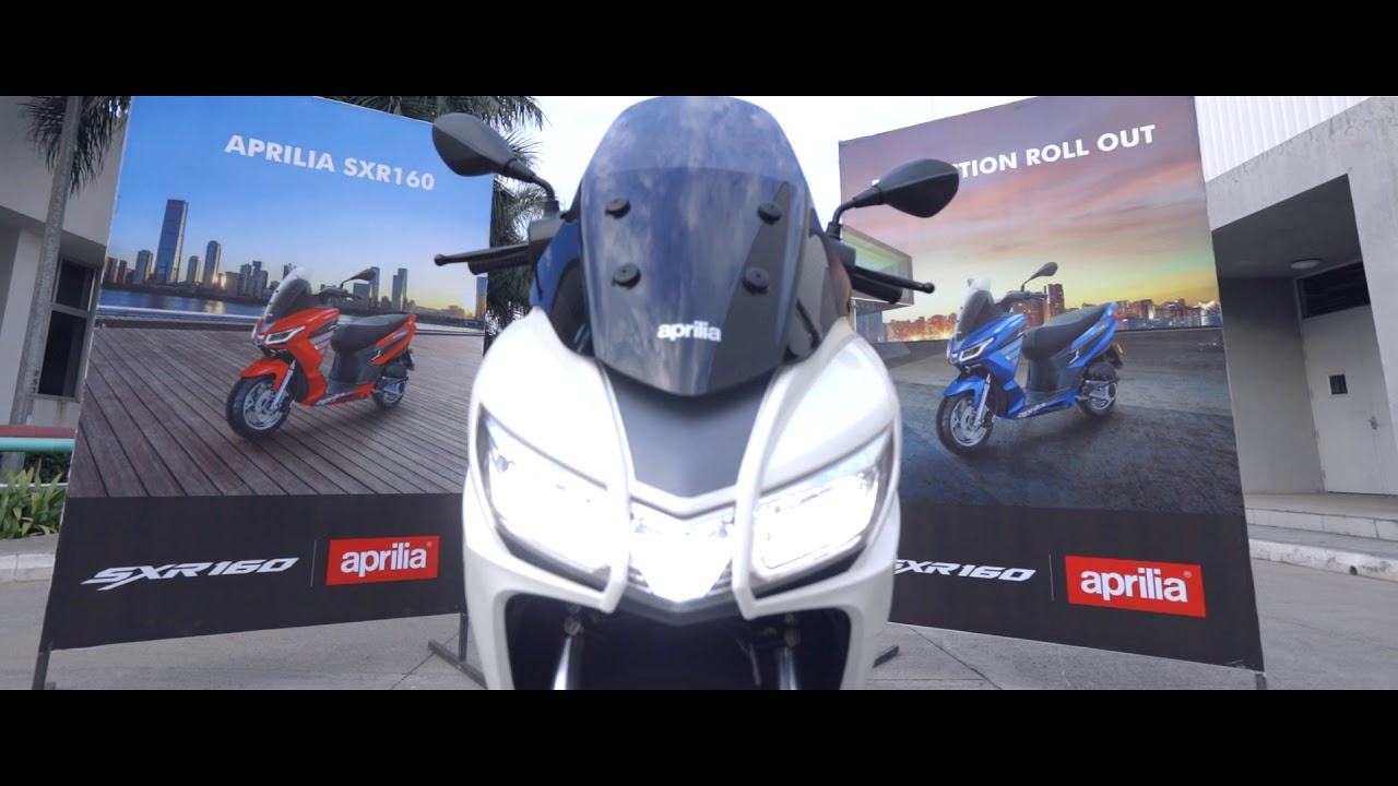 Aprilia SXR 160 | Production Roll Out