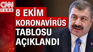 8 Ekim Koronavirüs Tablosu Ve Vaka Sayısı Sağlık Bakanlığı Tarafından Açıklandı İşte Detaylar...