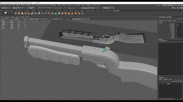 Stylized weapon modeling in Maya 2019 part: 08