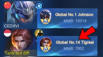 THE MOST TOXIC DUO IN MLBB? 😱 TIGREAL + JOHNSON DAMAGE BUILD....