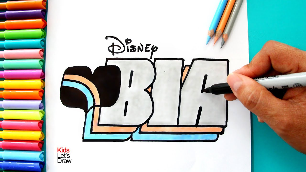 Cómo dibujar el Logo de BIA (Logotipo Disney Bia) - thptnganamst.edu.vn