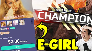 I paid an E-Girl to play Apex Legends with me. This is what happened.