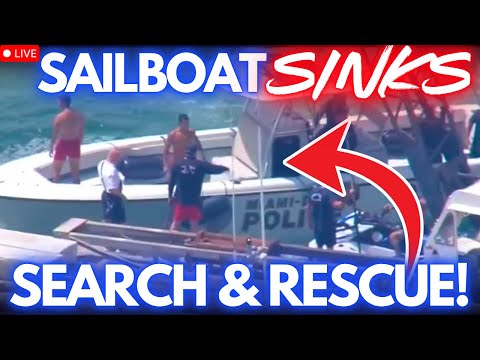 🔴 SAILBOAT SINKS!! Miami. KIDS RESCUED! Police. PRESS CONFERENCE. Florida. LIVE.