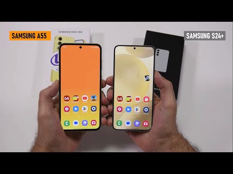 Видео: Сравнение Samsung Galaxy A55 и Samsung Galaxy S24+ / Арстайл /