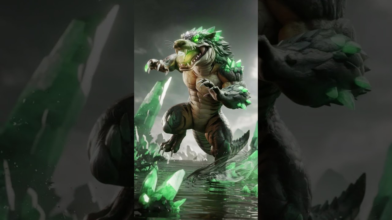 Mind-blowing Genetic Mashup: Crocodile + Tiger 