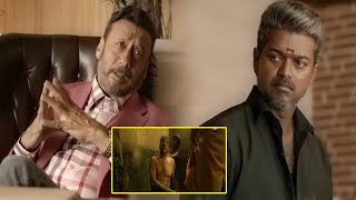 Vijay And Jackie Shroff Mass Action Scene | Filme Telugu