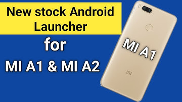 MI A1 best new Android launcher