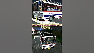 BUSSID NEW SPEED BRAKER MOD FOR V3.7.1