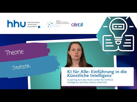 KI für Alle: Theorie: Statistische Konzepte