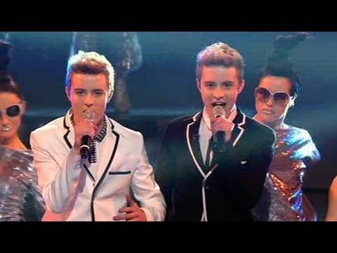 The X Factor 2009 - John & Edward - Live Show 1 (itv.com/xfactor)