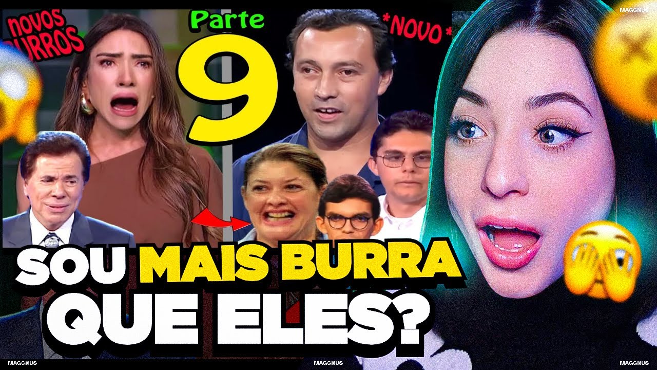🔴 As Pessoas mais Burras do Planeta 9. As Maiores Burrices na TV PARTE 9! ‹ Ellen reagindo ›