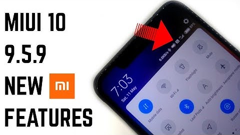 Miui 10 New Status Bar And LockScreen Customization | Miui 10 9.5.9