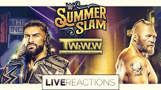 LIVE REACTIONS :: WWE Summerslam 2022 :: Happy Corbin vs. Pat McAfee