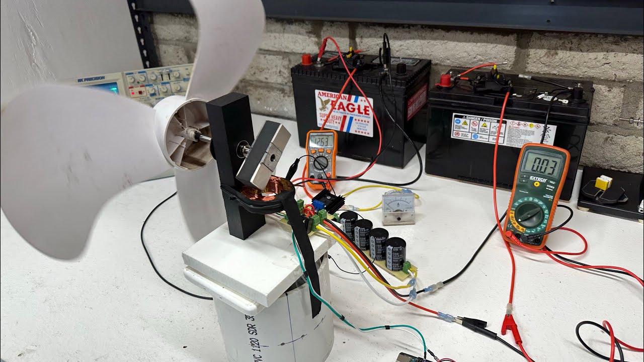 Simple but strong beginner pulse motor