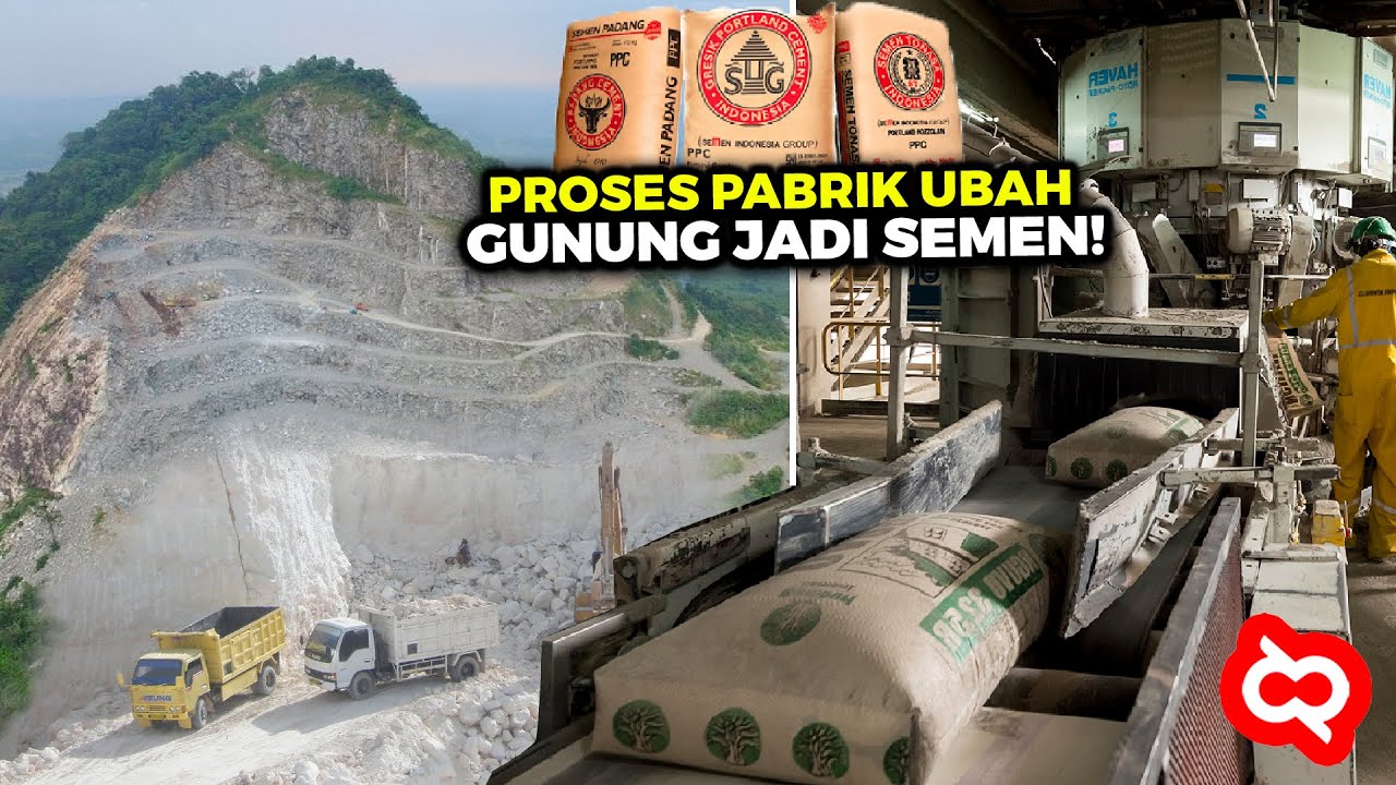 Sering Lihat Tapi Gak Tau Proses Pembentukannya? Begini Cara Pembuatan Semen Dari Awal Hingga Akhir
