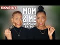 ME AND MY MOM SWITCHED MAKEUP ROUTINES... HILARIOUS, MUST WATCH!!! | Slim Reshae