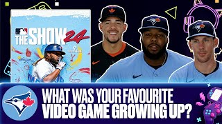 The Toronto Blue Jays tell us their favourite childhood video game!