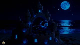 Fall Asleep Fast 🌙 Deep Sleep Music with Ocean Waves & Moonlight Healing