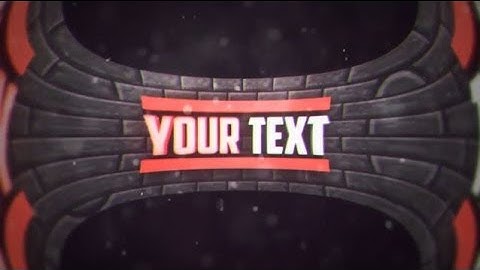 Free Minecraft Intro Template C4D + AE #46