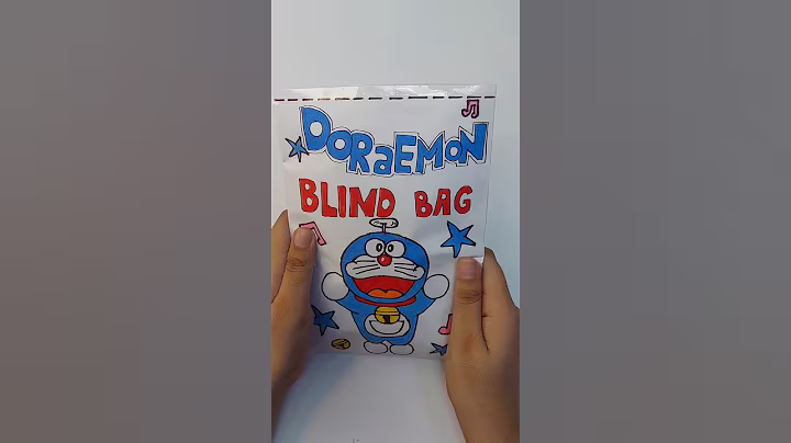 Doraemon blind bag 도라에몽 블라인드백 #doraemon #blindbag #papercraft #asmr #도라에몽#종이놀이 #nobita