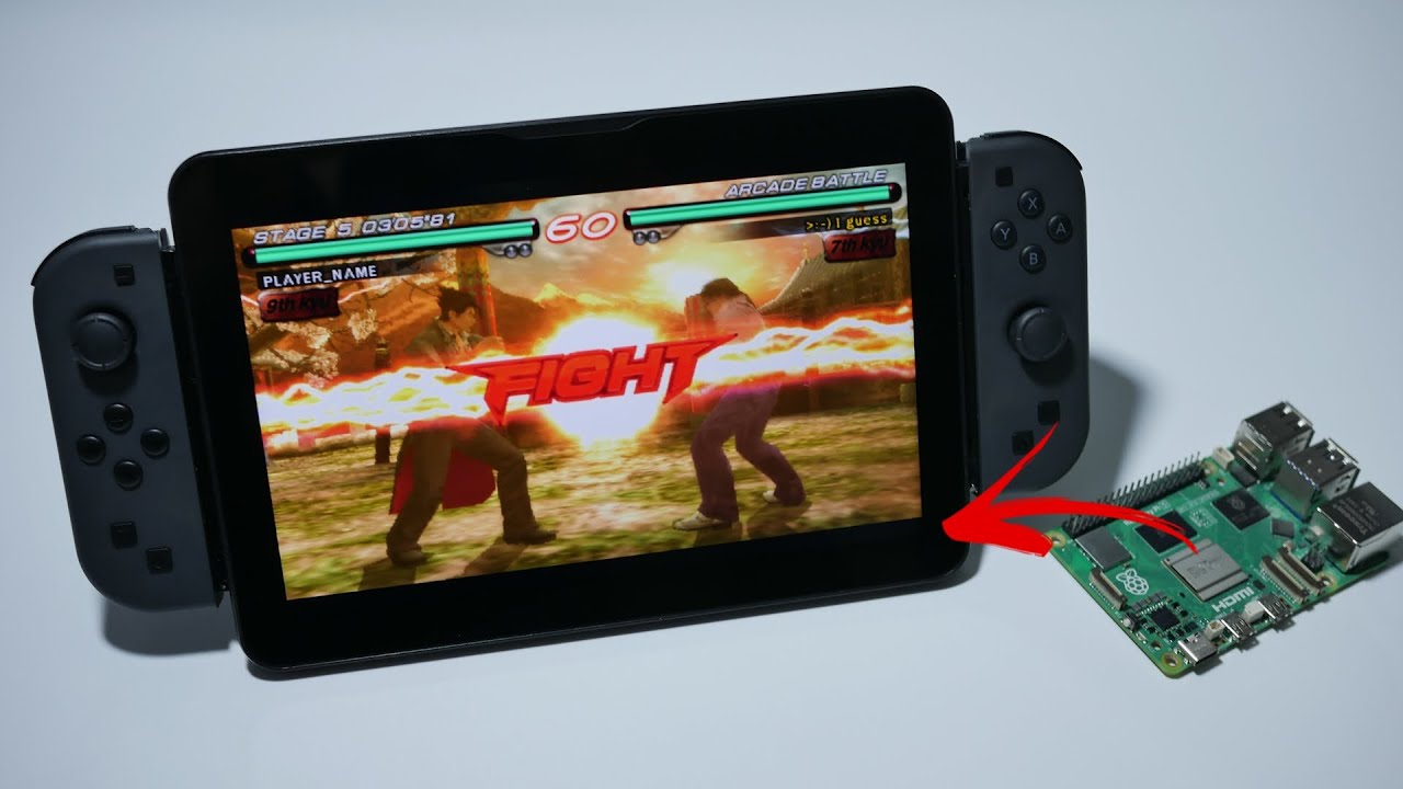 라즈베리 파이 5로 8인치 휴대용 게임기를 만들어보자!