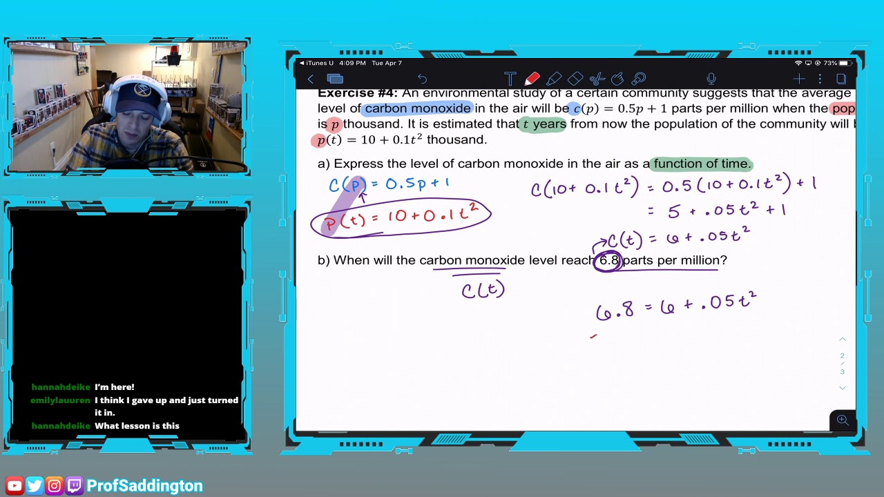 Mr. Sadler: Math 12 - Lesson 6 Page 2 - YouTube