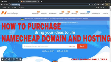 How to buy a domain name and hosting from Namecheap ~2022 ( Step-by-step guide)