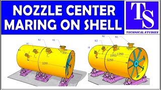 NOZZLE CENTER MARKING ON SHELL TUTORIAL