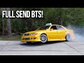 Beating the Sh*t out of my JZX100 Chaser - Driveway Pizza Delivery