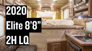 2020 Elite 2 Horse Living Quarters Trailer  Stock #3616