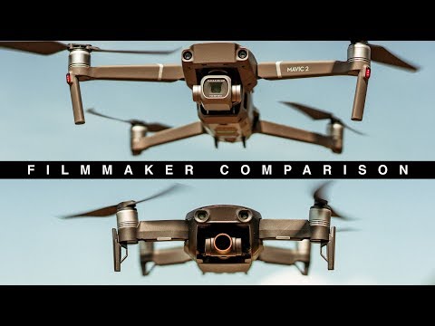 DJI MAVIC 2 PRO VS DJI MAVIC AIR | Complete filmmaker COMPARISON | H.265 10bit Footage