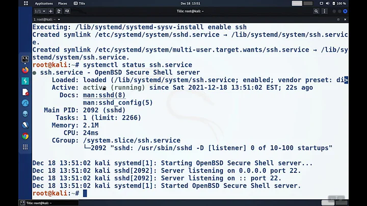 Linux Basics: Enable SSH Service