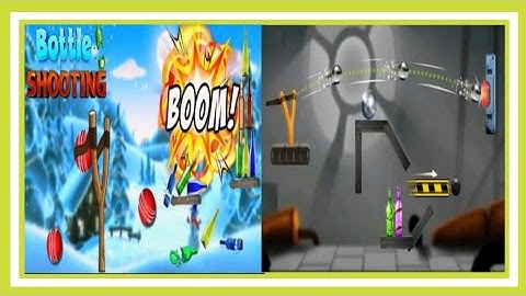 Bottle shooting Game | Gameplay Trailer ( iOS & Android ) Level 1-5 Walkthrough #@Bottlegaming786