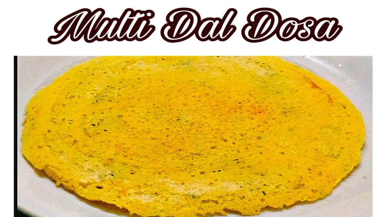 Mix dal / pulses dosa (Healthy breakfast for toddlers) | Healthy and Tasty channel