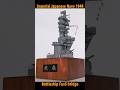 Imperial Japanese Navy 1944 Battleship Fusō bridge (Pagoda mast) #shorts