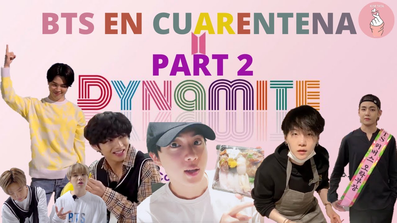 BTS en Cuarentena Parte 2 | Momentos lindos y divertidos | Kim Tata
