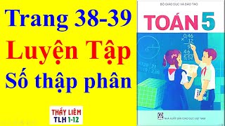 Giải vở bài tập Toán lớp 5 tập 1 trang 39, 40 bài 1, 2, 3, 4 chi tiết