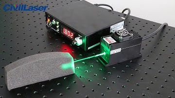 Civillaser 520nm 1W Semiconductor diode laser CW TTL Analog Modulation