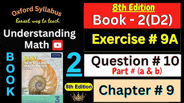 D2 Math Chapter 9 Exercise 9A Question 10 Part (a & b) | Pythagoras | Think New Syllabus Mathematics