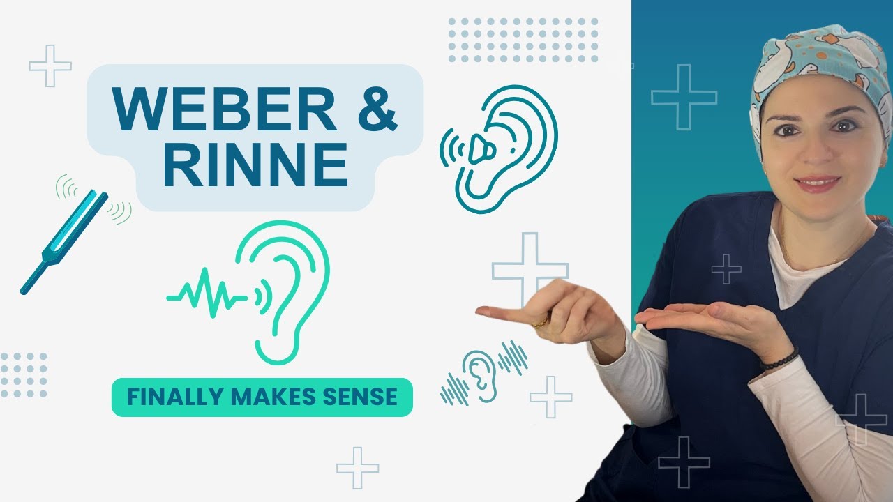 Больше никогда не забывайте о Weber & Rinne! Простые проверки слуха!
