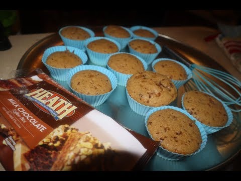 Heath Milk Chocolate Toffee Bits Peanut Butter Cupcakes
