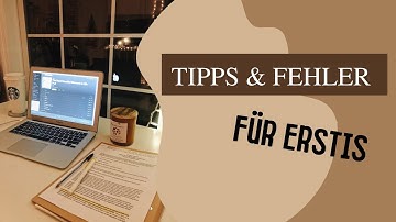 DAS solltest du unbedingt als ERSTI wissen !! || Dasha🤍