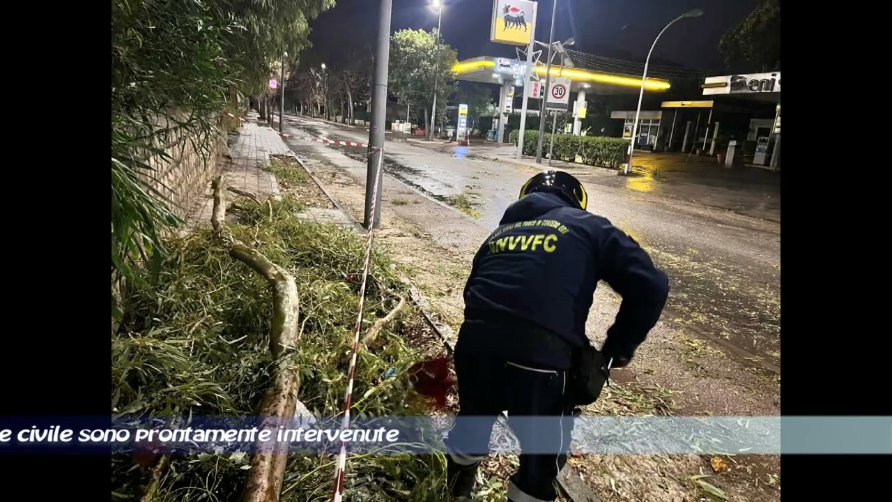 20 - 21 Gennaio 2026 Gli effetti del ciclone Harry a Bagheria